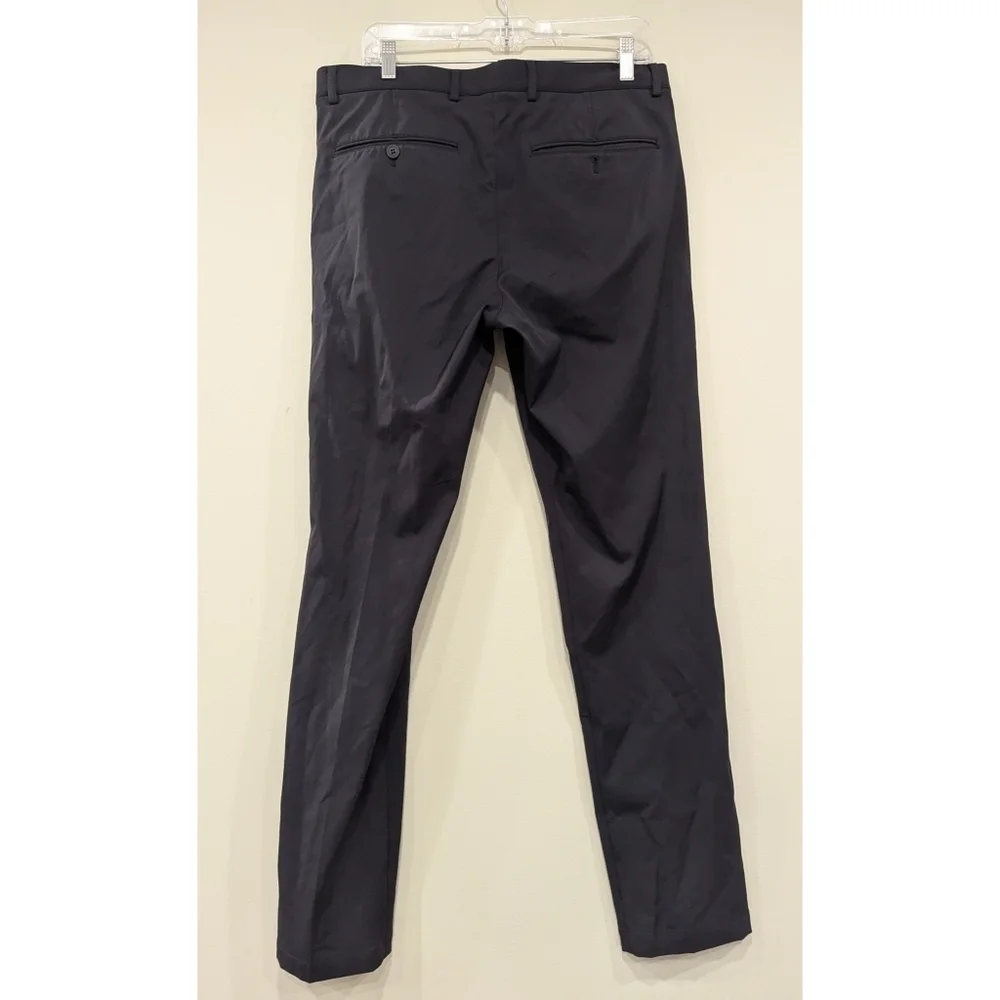 Theory Navy Blue Straight Leg Pants Size 33